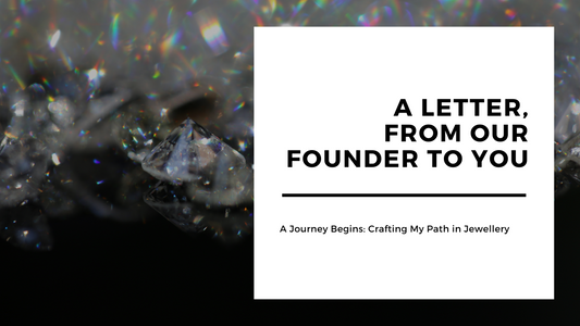 A Letter, From Our Founder To You