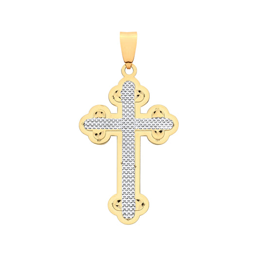 9ct Vintage Orthodox Cross